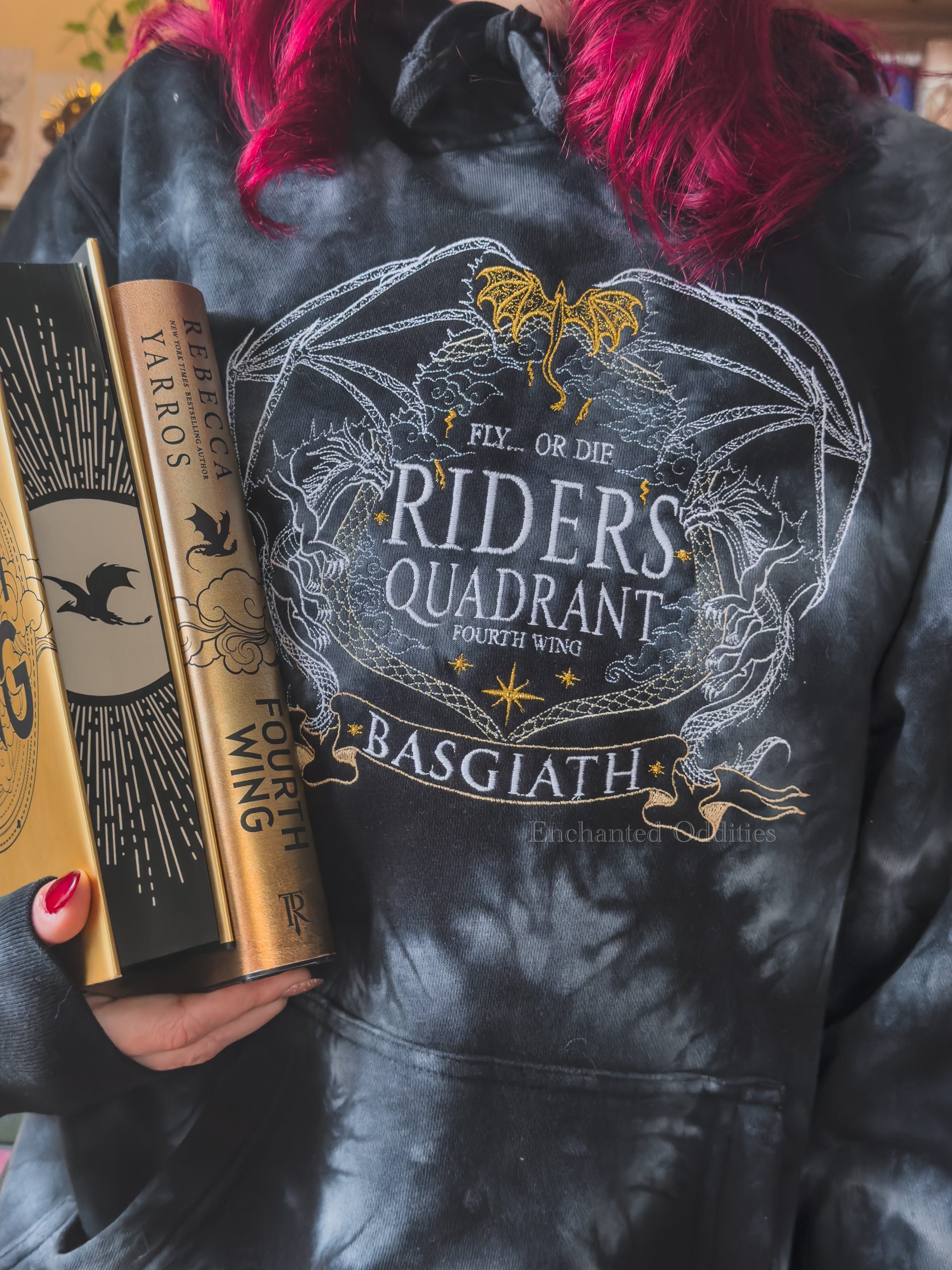 Riders Quadrant Premium Tie Dye Hoodie - Image 2