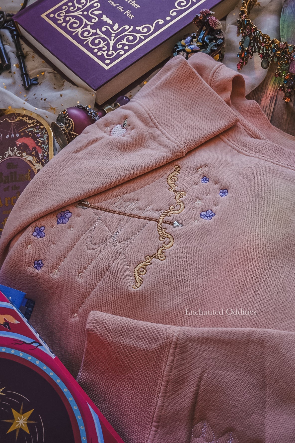 *PRE-ORDER* Archer & the Fox crewneck in PINK - Image 3