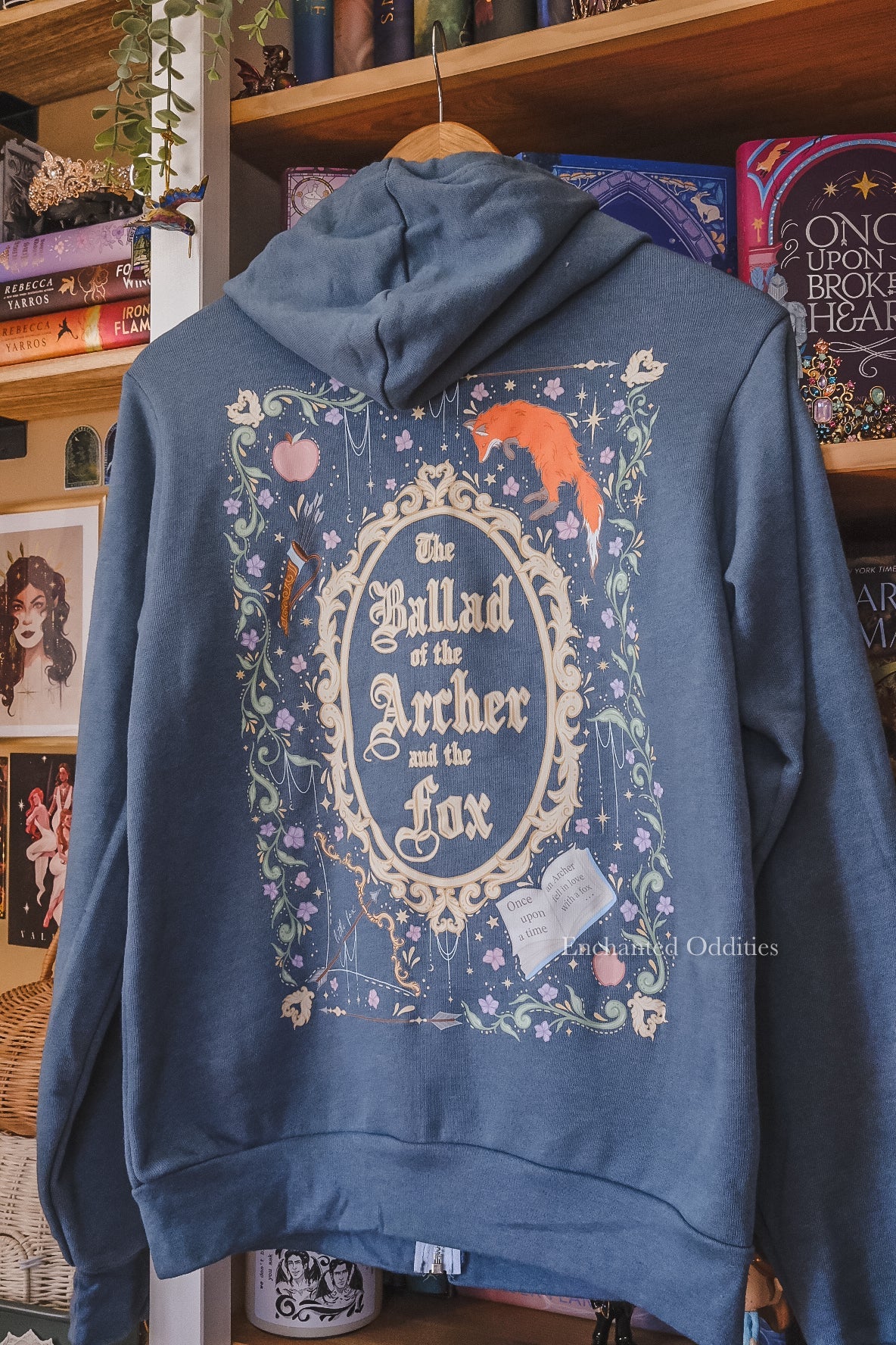 Little Fox zip up hoodie - Image 2