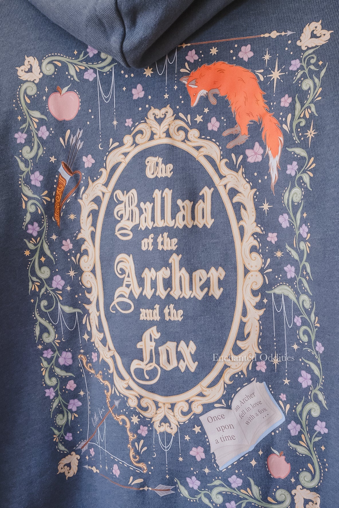 Little Fox zip up hoodie - Image 6