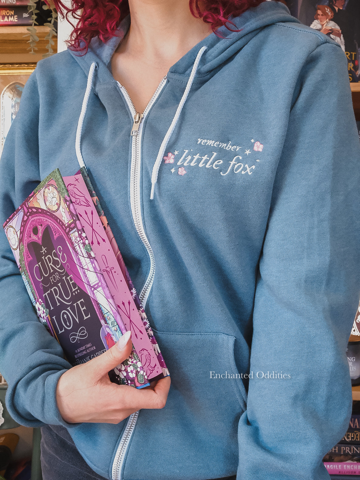 Little Fox zip up hoodie - Image 7