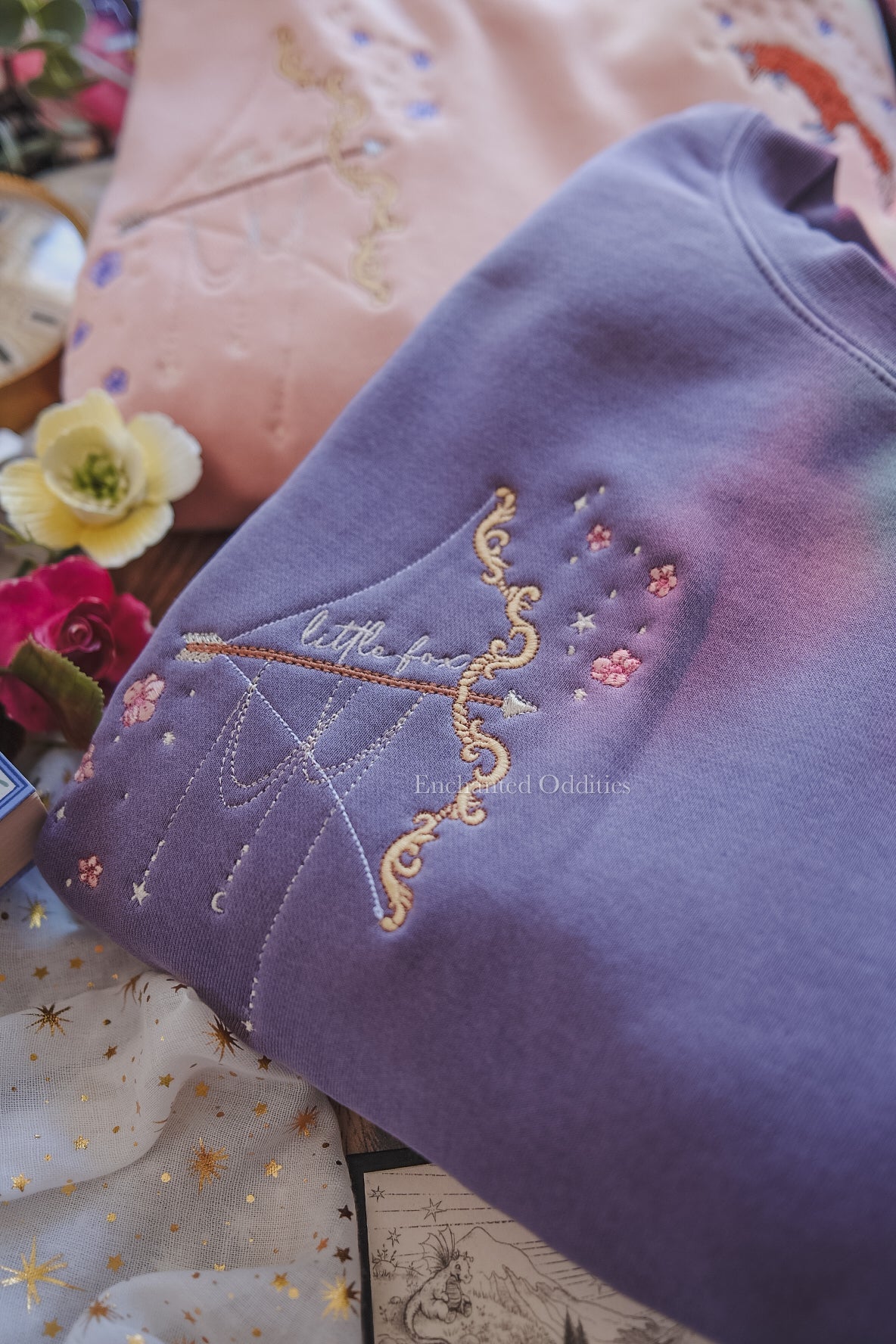 *PRE-ORDER* Archer & the Fox crewneck in PURPLE - Image 2