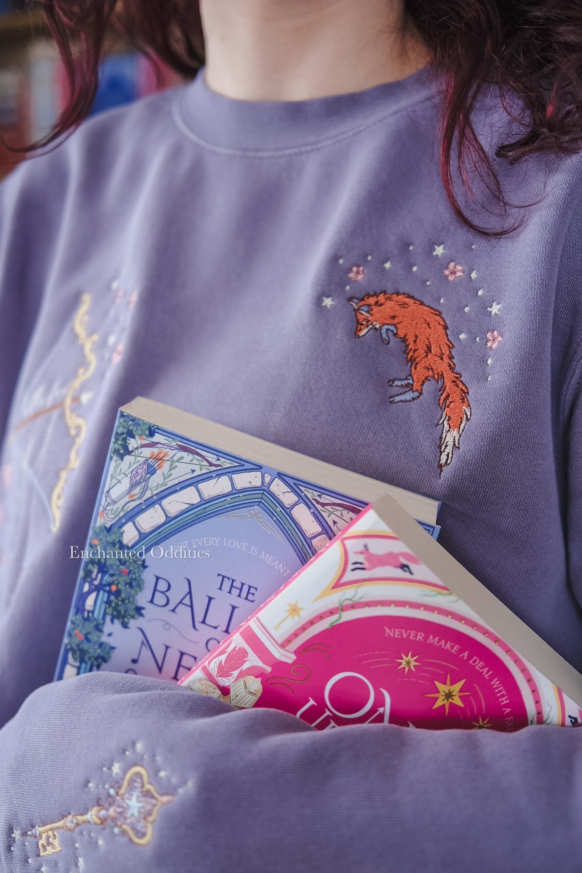 *PRE-ORDER* Archer & the Fox crewneck in PURPLE - Image 4