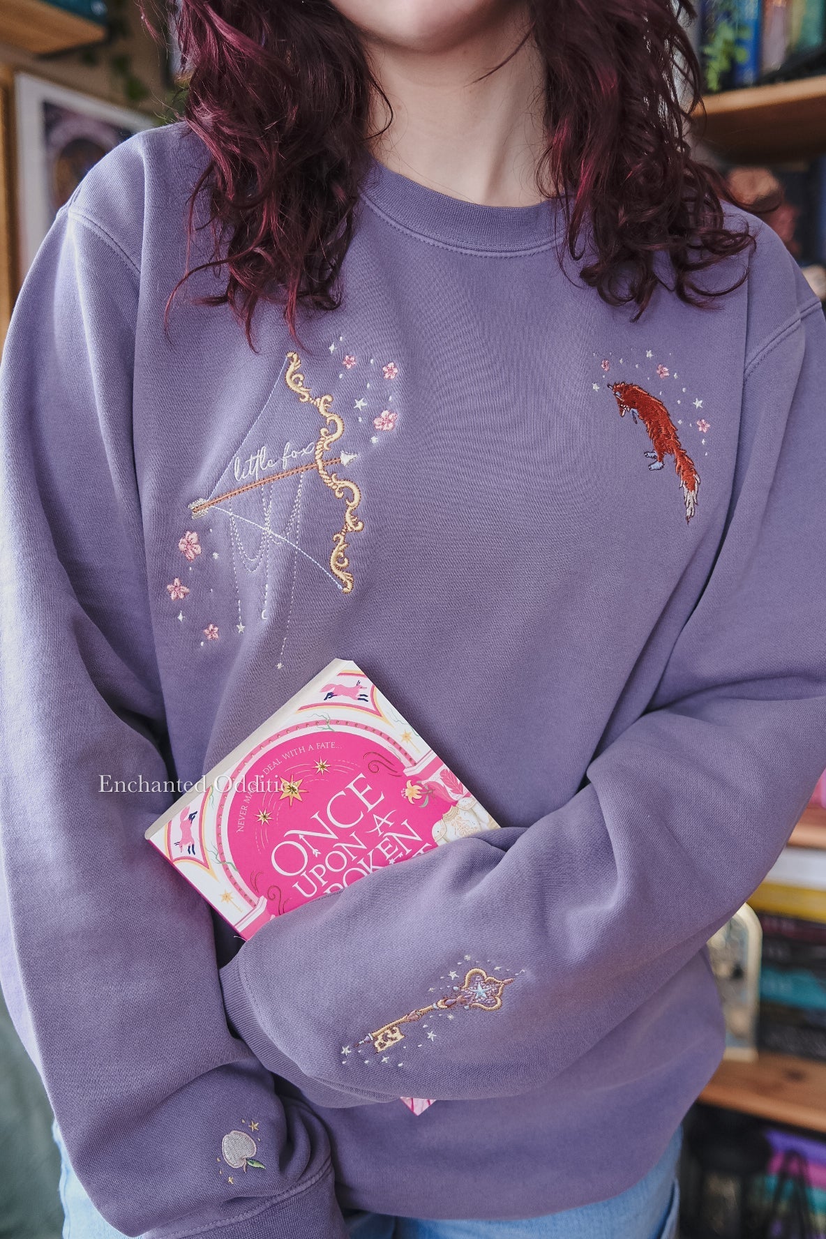 *PRE-ORDER* Archer & the Fox crewneck in PURPLE
