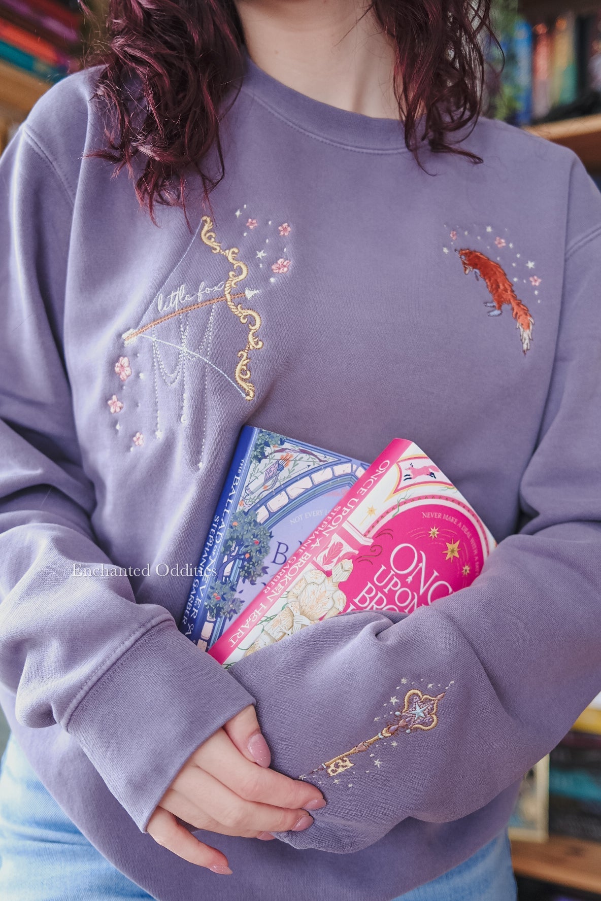 *PRE-ORDER* Archer & the Fox crewneck in PURPLE - Image 7