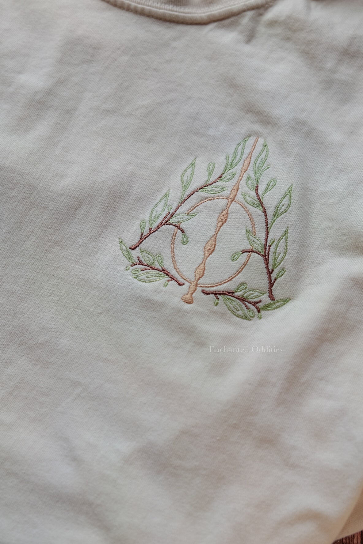 Enchanted Hallows embroidered tee - Image 2