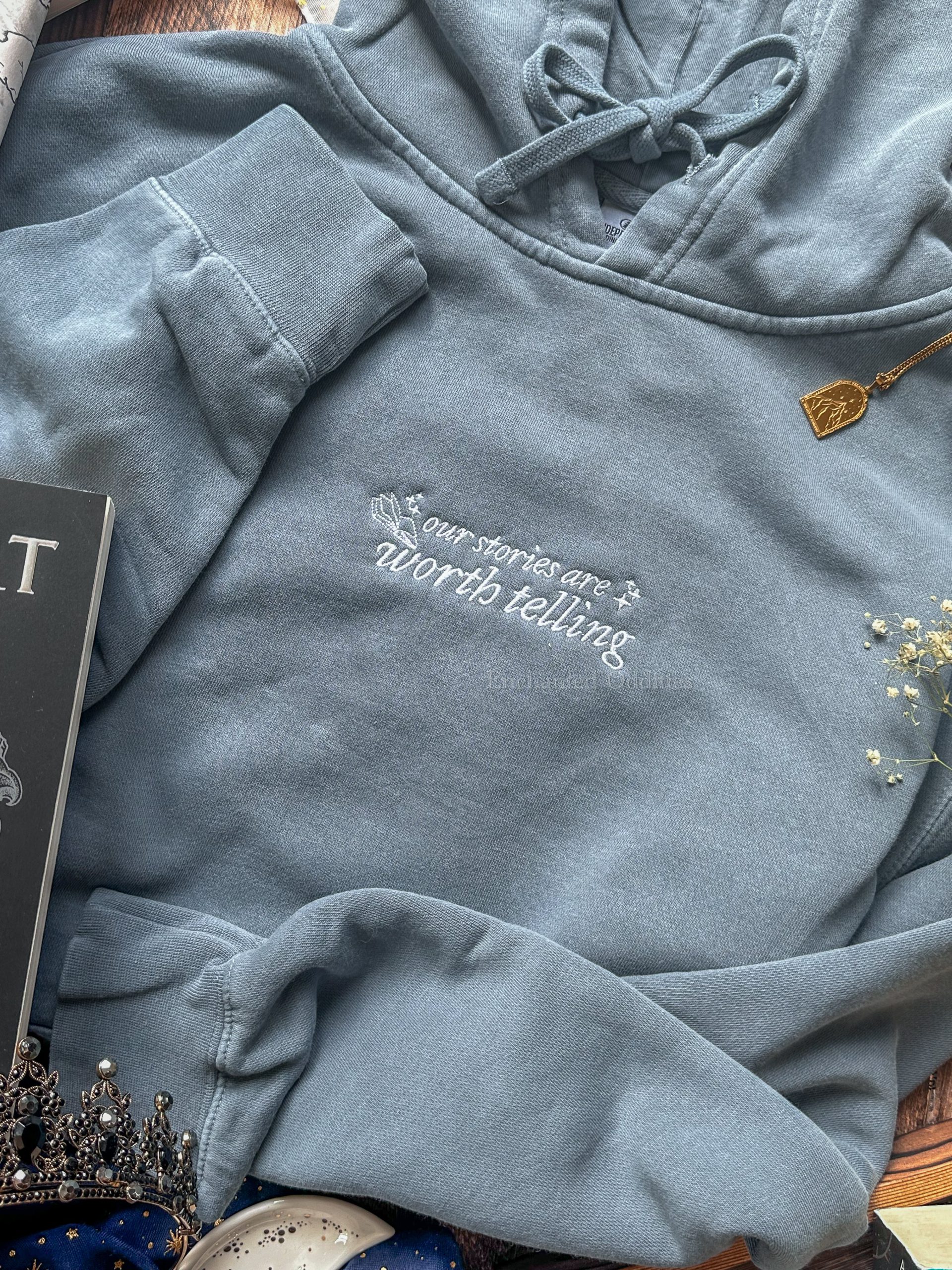 Our Stories Premium Hoodie - Image 2