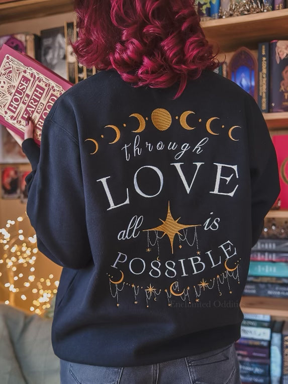 Through Love Premium Crewneck - Image 2