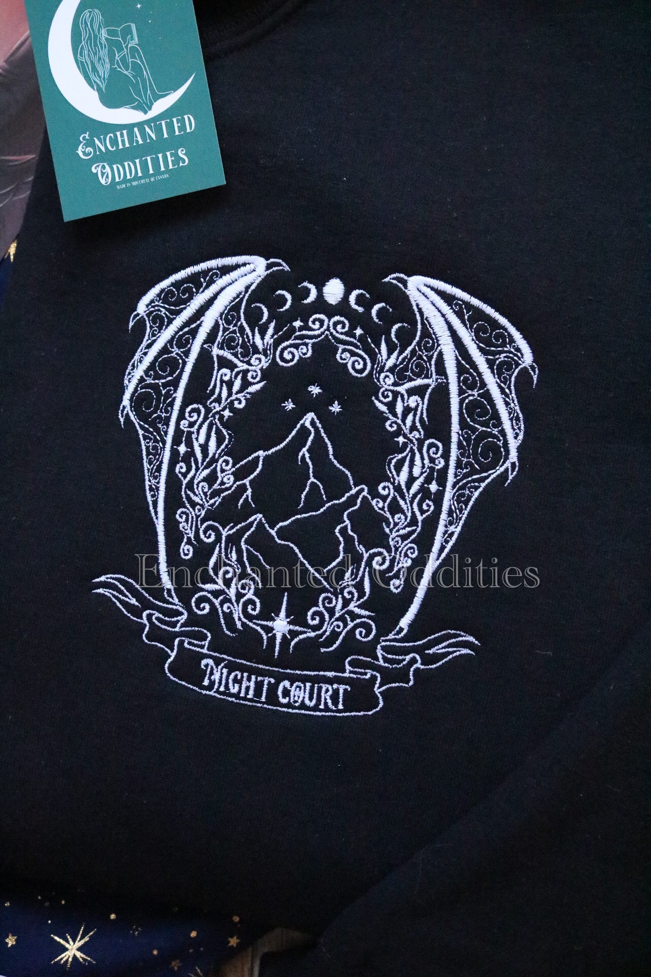 Night Court Crest crewneck - Image 2