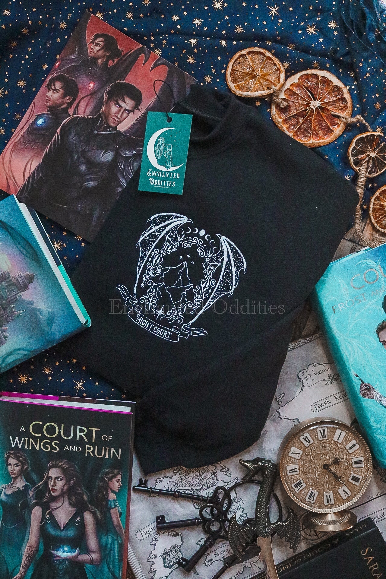 Night Court Crest crewneck