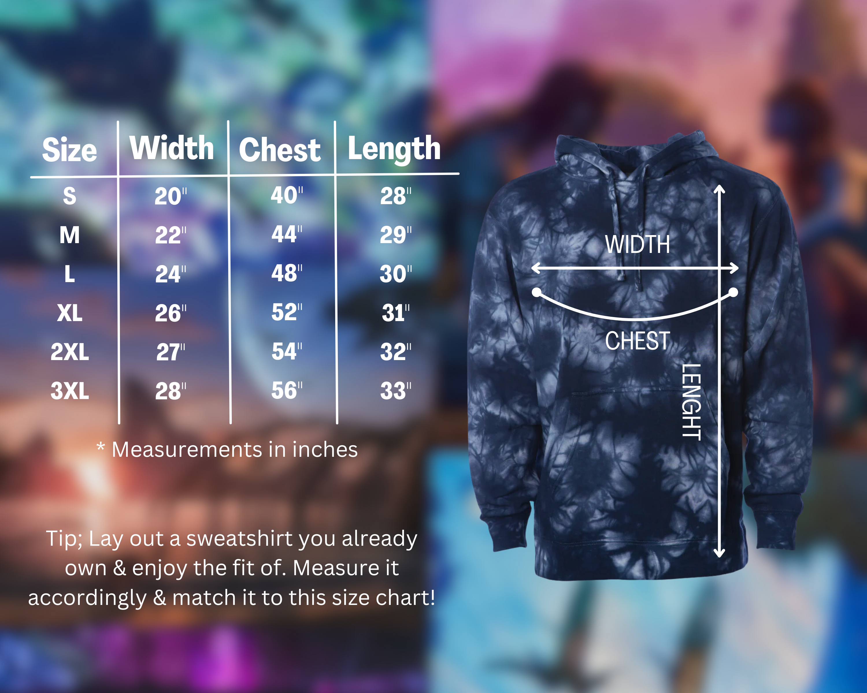 Spirit Sibling Premium Tie Dye Hoodie - Image 2