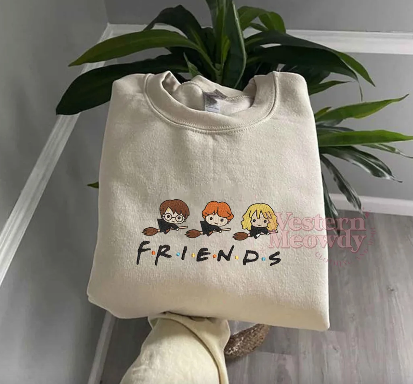 Harry Potter Friend Embroidered Sweatshirt