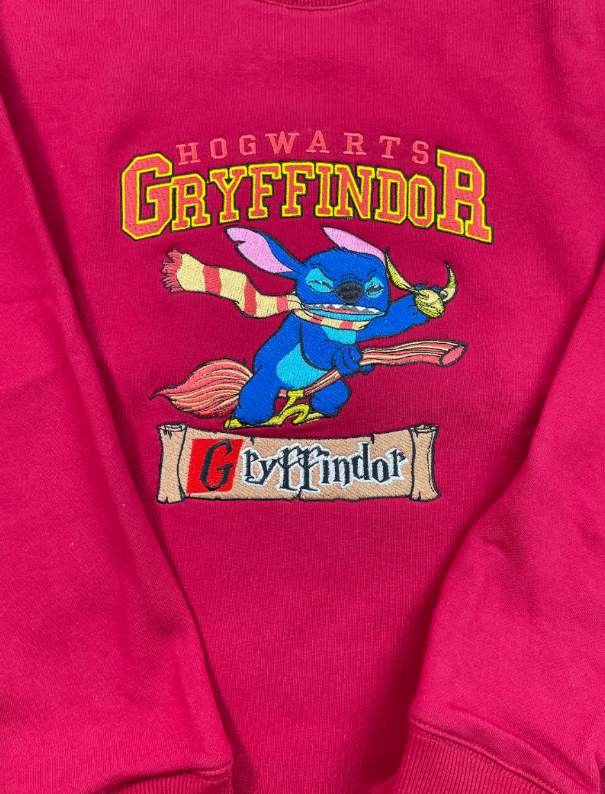 Harry Potter Gryffindor Embroidered Sweatshirt - Image 2