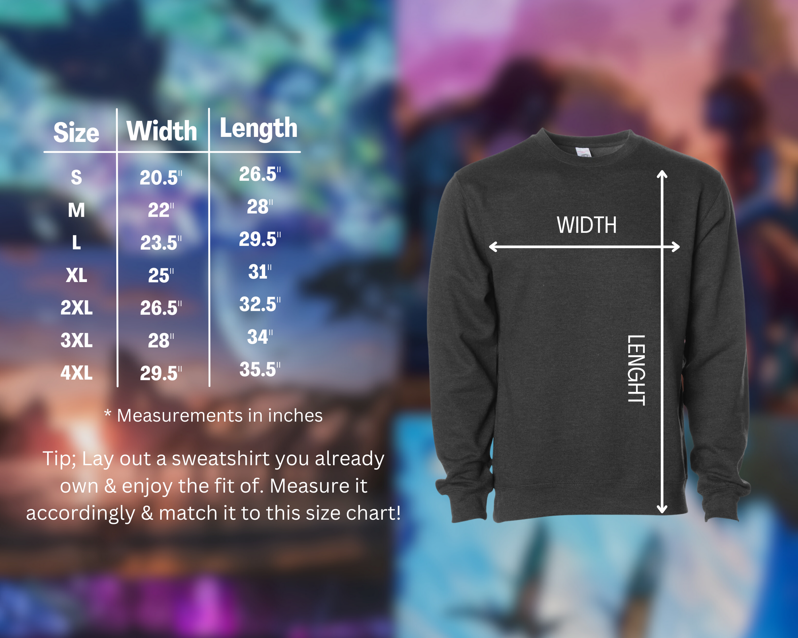 Spirit Sibling Printed Crewneck - Image 2