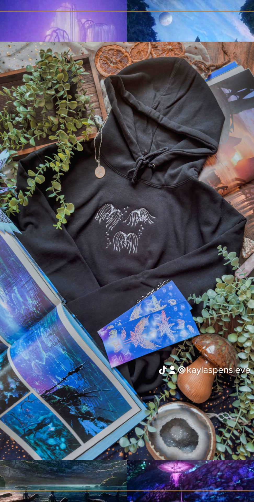 Sacred Seeds Embroidered Hoodie - Image 2