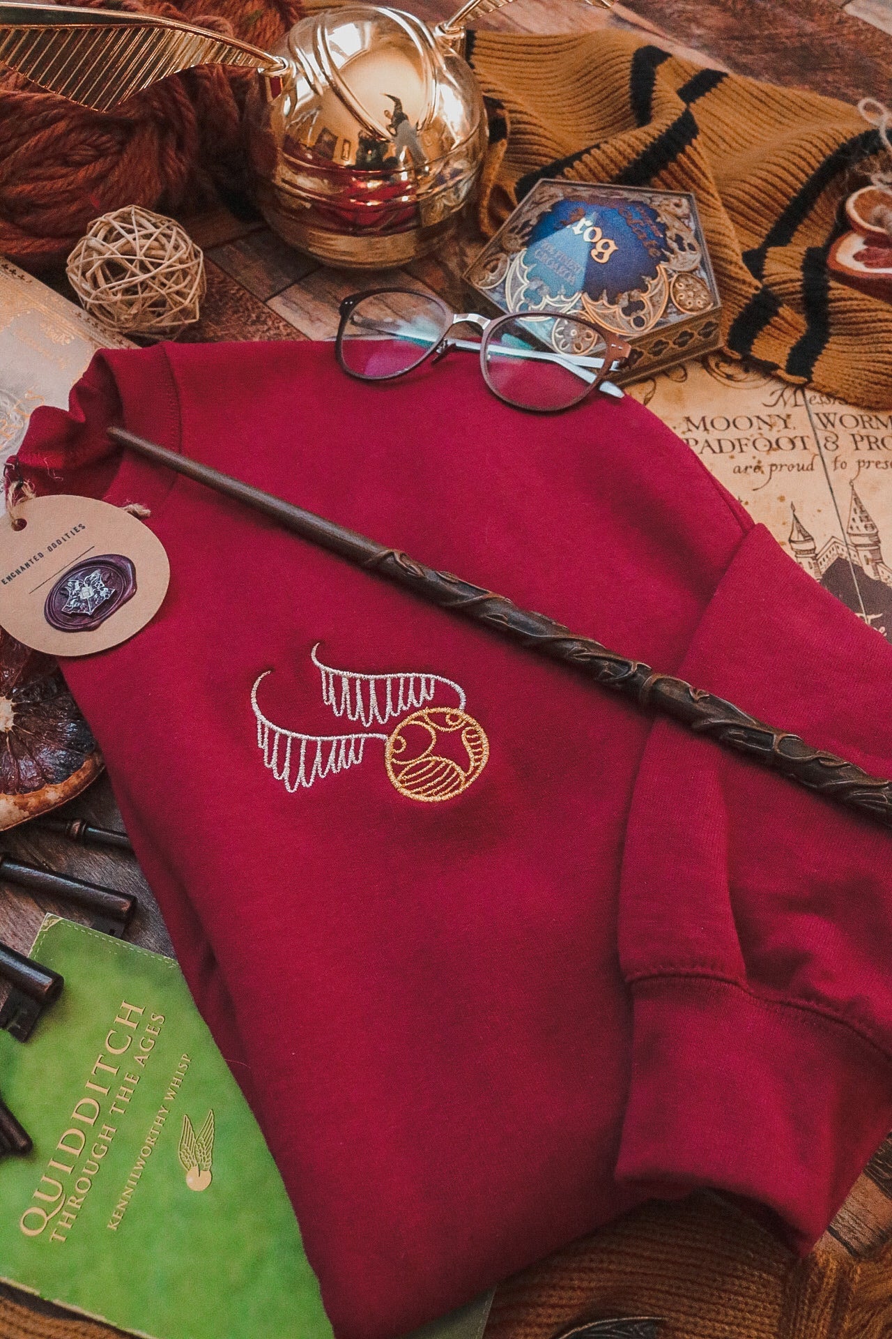 Metallic Snitch Crewneck - Image 2