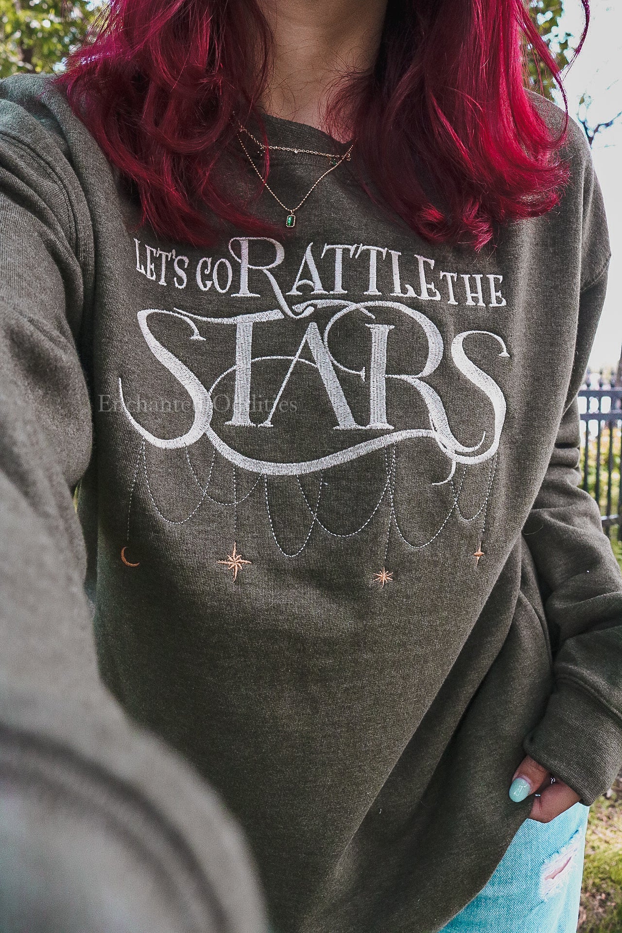 Rattle the Stars Premium crewneck - Image 2